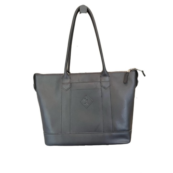 Baseballism Handbags - BASEBALLISM Black Cathy Glove Leather Tote